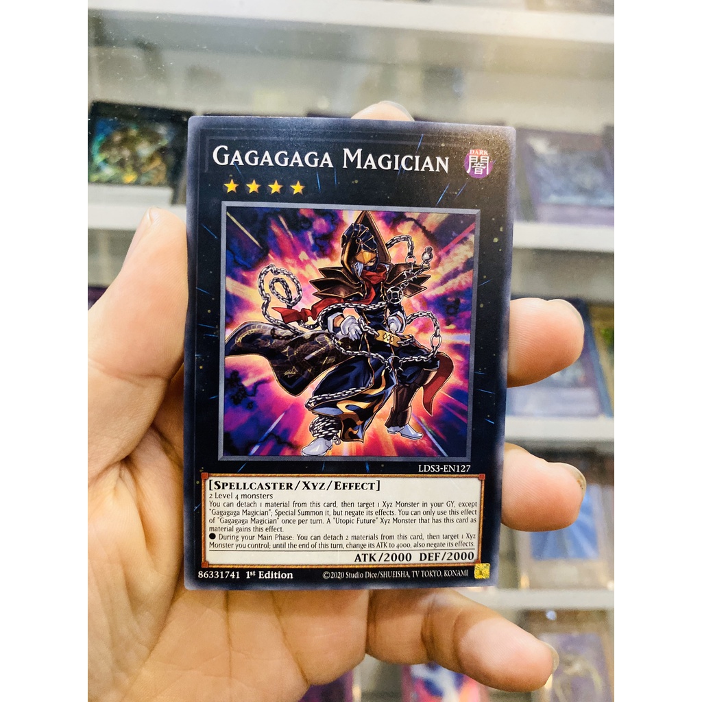 Thẻ Bài YugiOh! Mã LDS3-EN127 - Gagagaga Magician - Common - 1st Edition