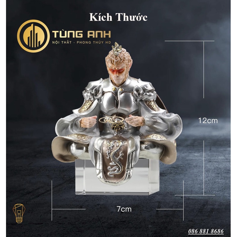 Tượng Đại Thánh Ngồi Thiền Để Trên Ôtô PT-28 - Decor Trang Trí Không  Gian Sống, Góc Làm Việc , Học Tập