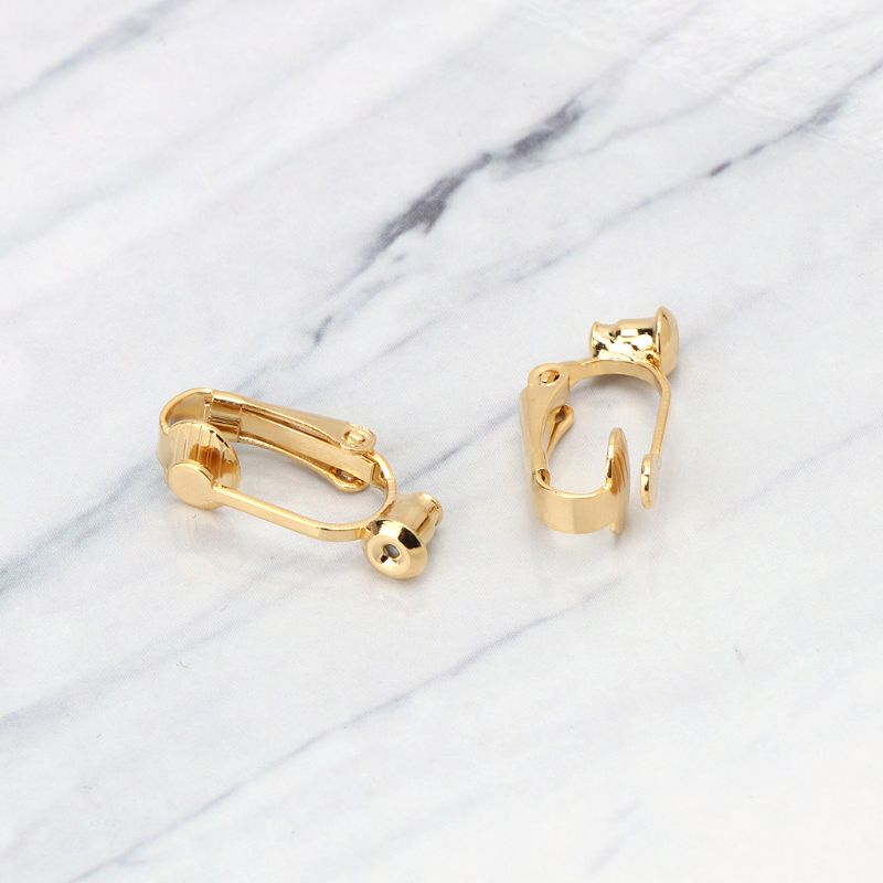 Seng Set 2 Đầu Kẹp Chuyển Đổi Bông Tai Dạng Vòng Mở Dễ Dàng Làm Khuyên Tai DIY Và Tắt Bất Kỳ Đinh Tán Hoặc