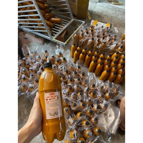 1 Lít Cốt gừng gấc nghệ hạ thổ( tan mỡ sau sinh)