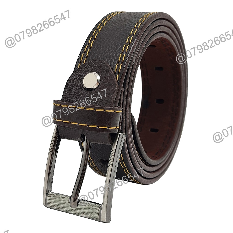 Thắt lưng nam học sinh DHM-323 | Đầu khoá kim đục lỗ sẵn bản nhỏ 2.8cm | giao mặt ngẫu nhiênn | Bảo hành 12 tháng