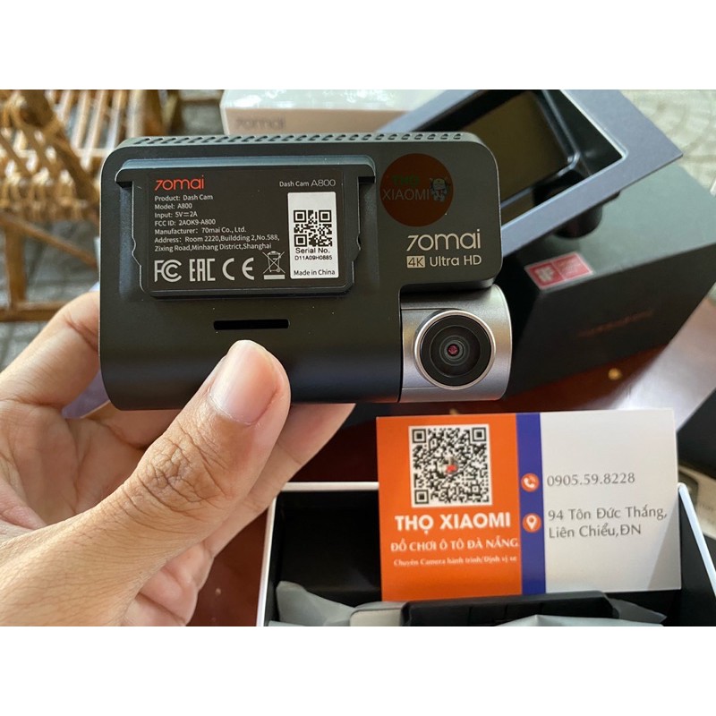 camera hành trình Xiaomi 70mai A800 quốc tế