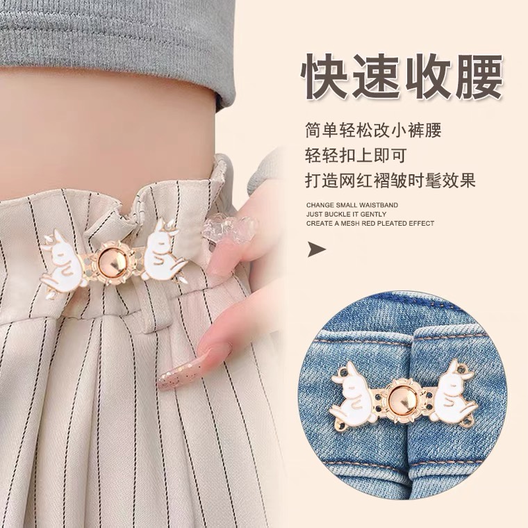 Bộ Nút Khóa Thắt Lưng Bằng Kim Loại Hình Đĩa Phong Cách Hanfu Zi-Mother Cổ Điển Tự Làm