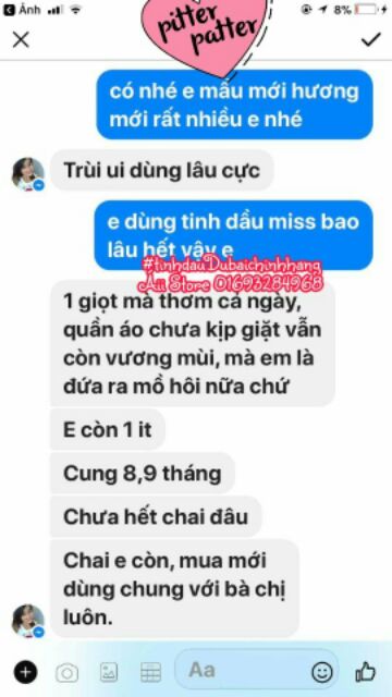 Tinh dầu nước hoa Dubai Miss Universe chính hãng