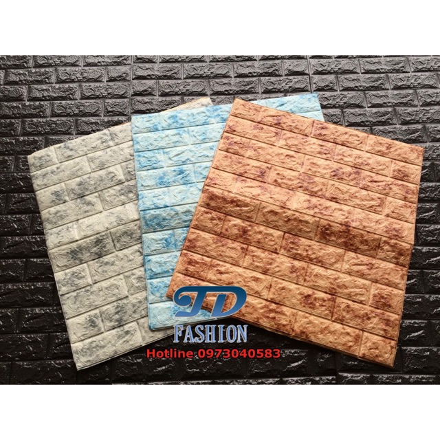 Xốp dán tường 3D giả đá