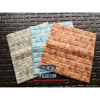 Xốp dán tường 3D giả đá