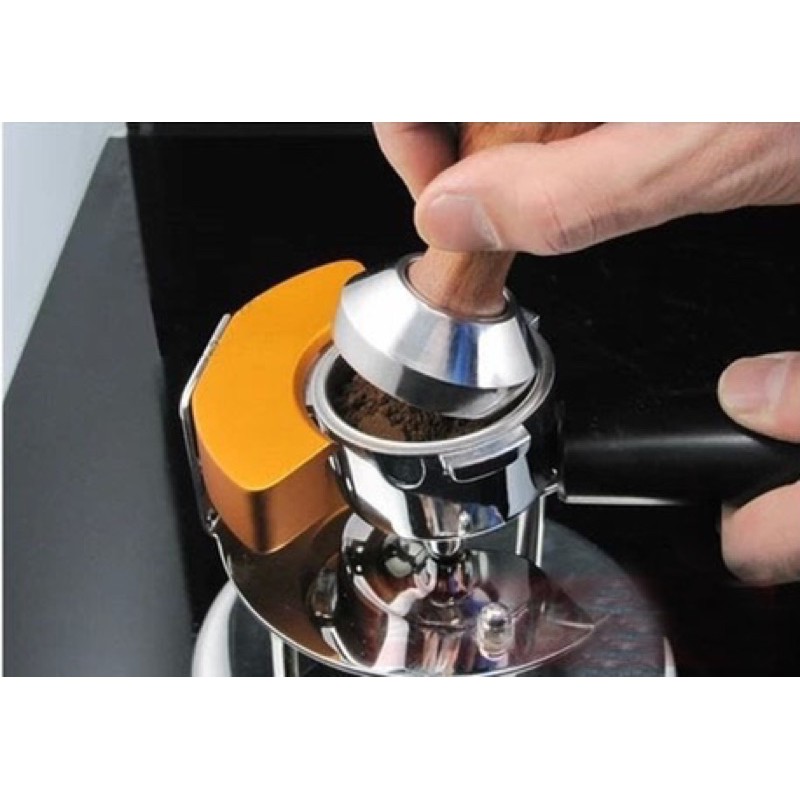 Tamper nén cà phê máy espresso tay cầm Inox - Dụng cụ cafe