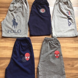 Combo 5 quần cotton bé trai 22kg