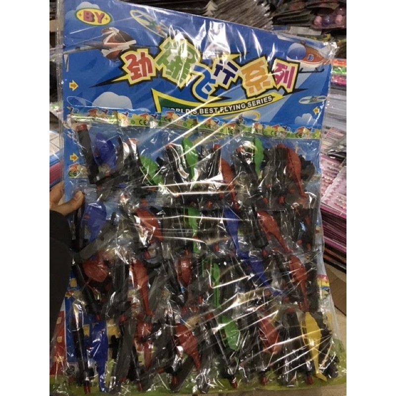 Sỉ bỉ 24 bộ đồ chơi máy bay rút lên trời