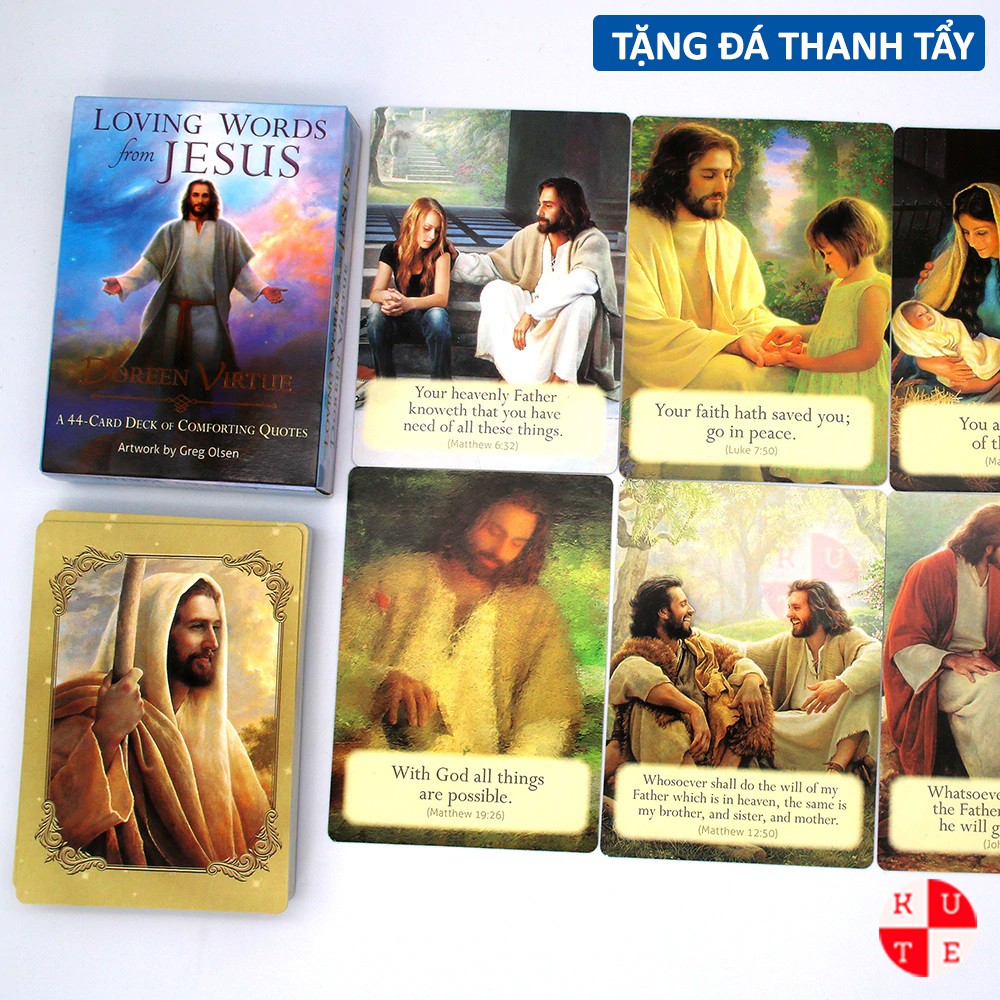 Bài Oracle Loving Words From Jesus 44 Lá Bài C72