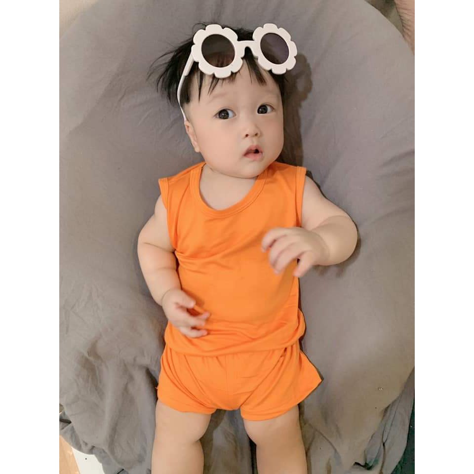 SALE BỘ 3 LỖ THUN LẠNH TRƠN MINKY MOM CHO BÉ SIZE 7-18KG(BLT)