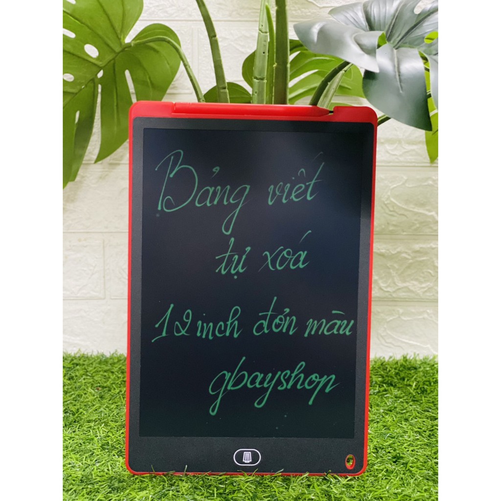 [Tặng bút dự phòng] Bảng viết, bảng vẽ điện tử thông minh tự động xóa cho bé 8inh, 8''5 inch, 10 inch, 12 inch