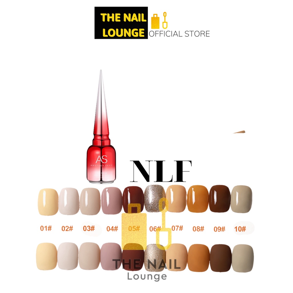 Sơn gel AS mã NLF chai đỏ 15ml chính hãng