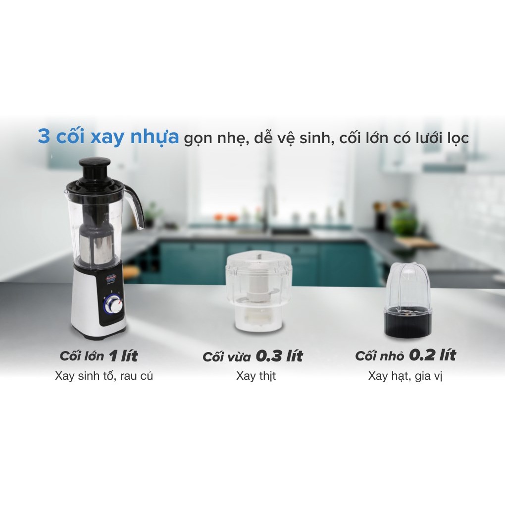 Máy xay sinh tố Sunhouse SHD 5322 Đen