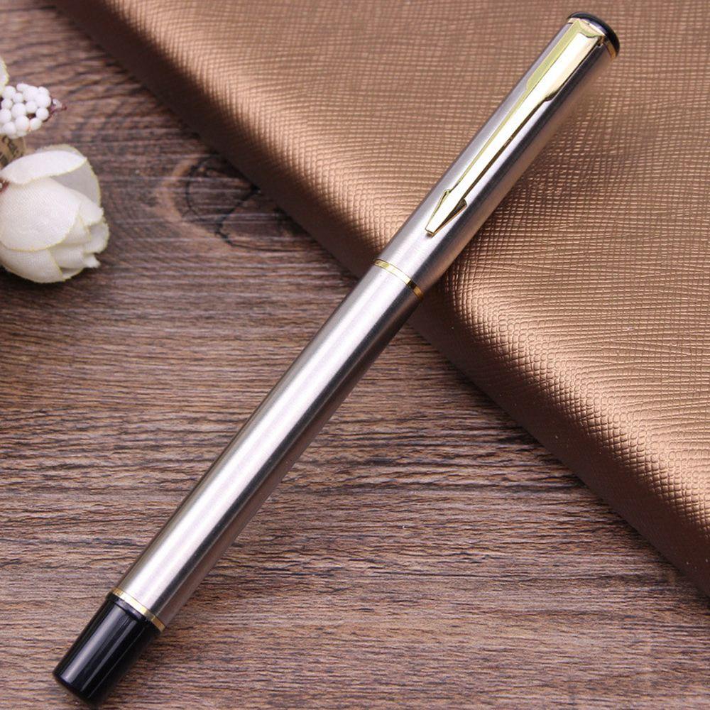Bút Bi Mực Xoay Bằng Kim Loại Ngòi 0.5mm Màu Sắc Cổ Điển Cho Học Sinh / Văn Phòng