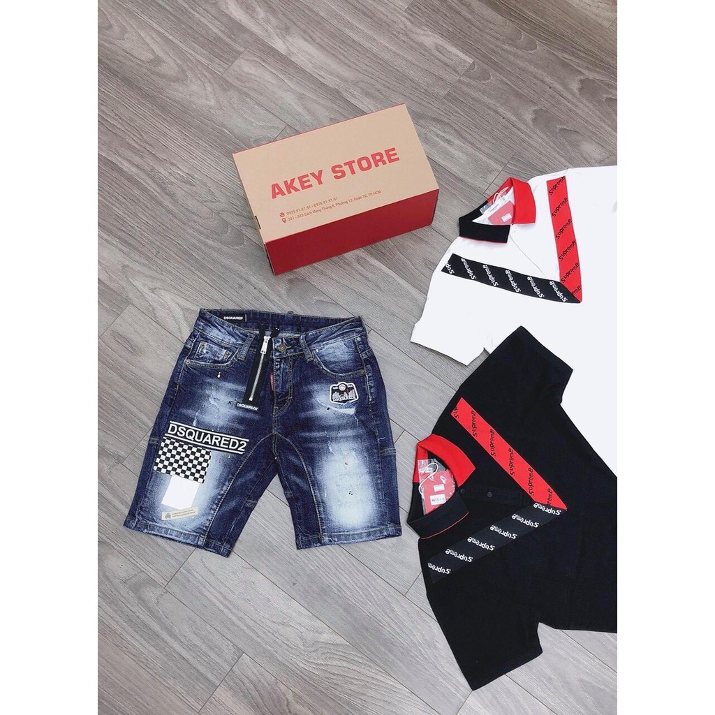 Quần short jean,chất vải bò cao cấp, màu xanh đẹp giá rẻ AT 202 | BigBuy360 - bigbuy360.vn