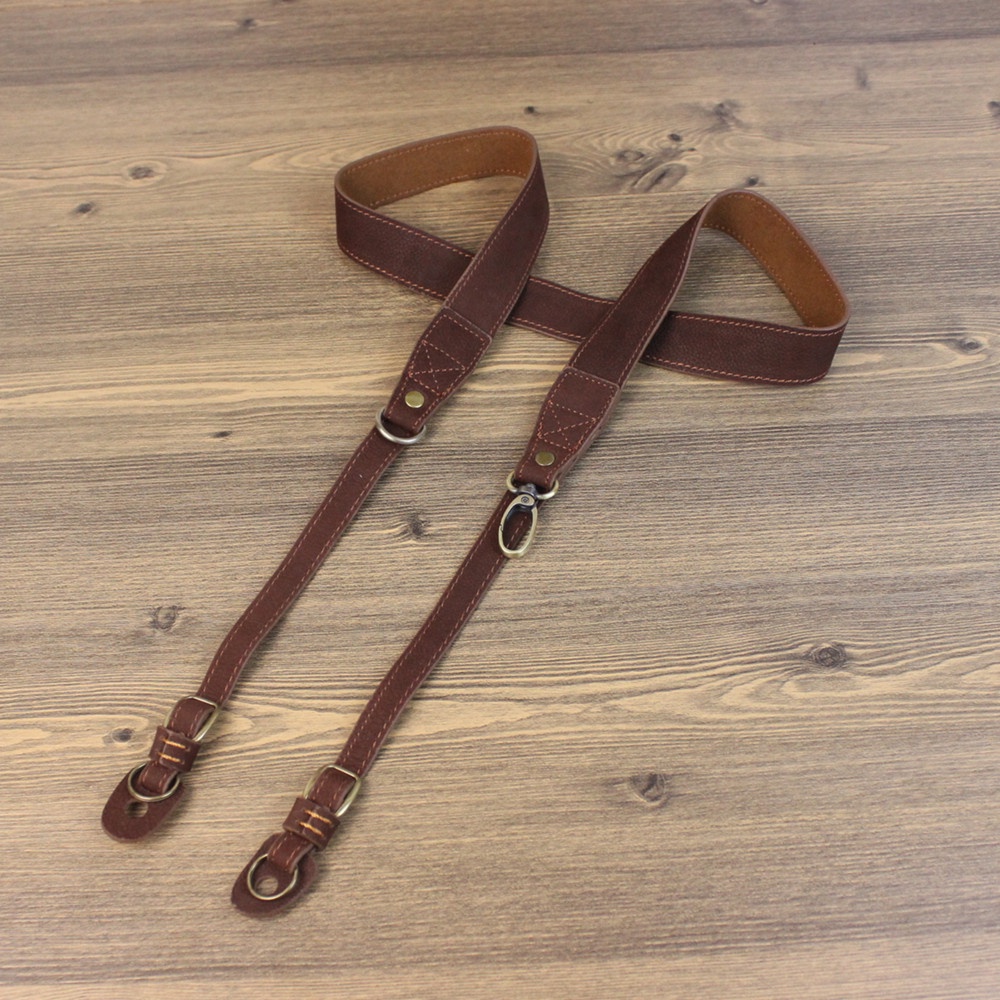 Dây Da Đeo Máy Ảnh Kèm Móc Khóa Tôm Hùm