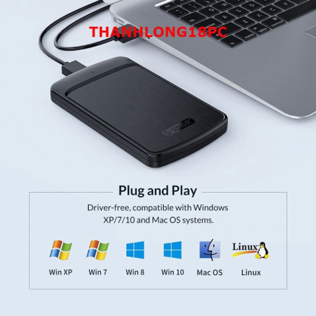 [Chính Hãng] BOX Ổ cứng HDD BOX 2.5'' Orico 2020U3 Sata III USB 3.0 | BigBuy360 - bigbuy360.vn