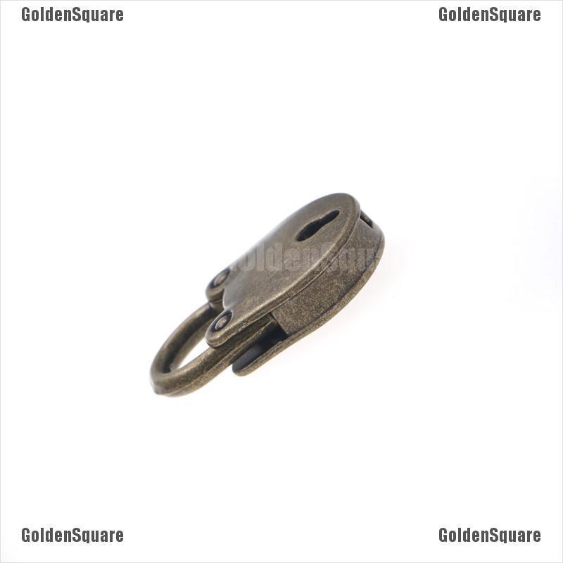 Ổ Khóa Hành Lý Mini Bằng Kim Loại Màu Sắc Cổ Điển