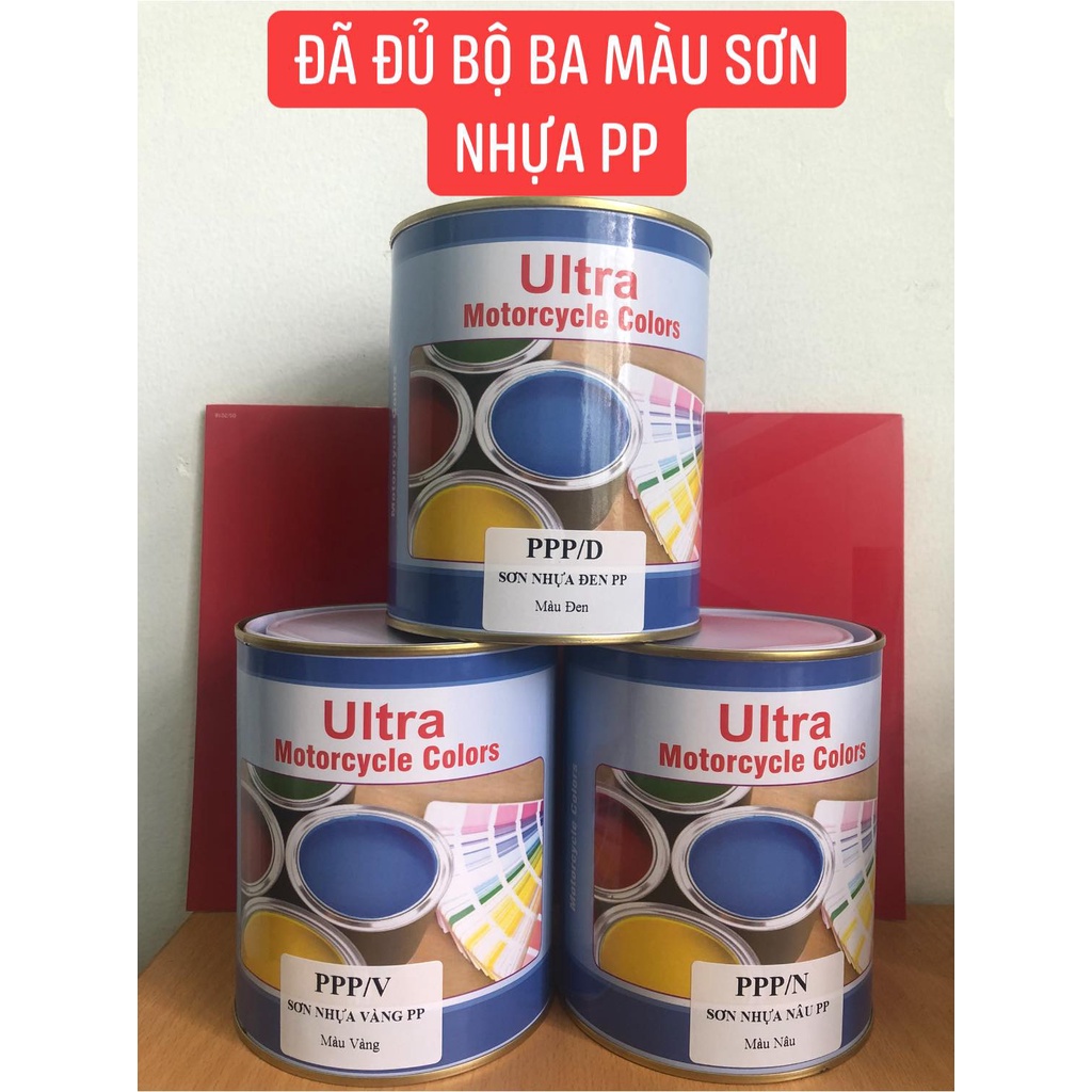 Sơn nhựa nhám PP Ultra (không cần lót)