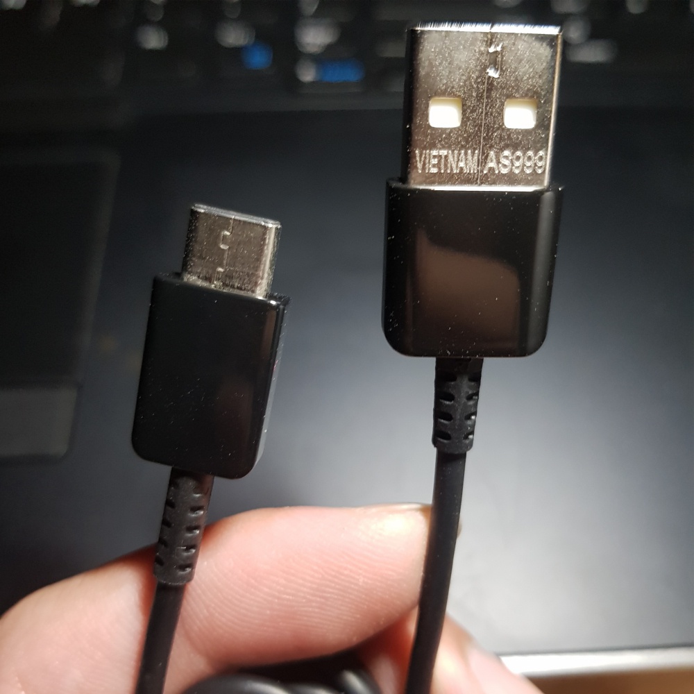 Cáp Sạc Type C Samsung S8, S8+, S9, S9+, Note 8, Note 9 Chính Hãng Bảo Hành 6 Tháng