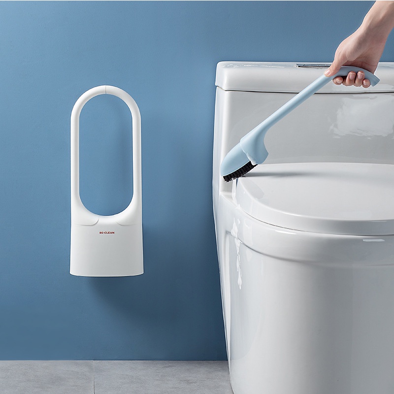 Bộ chổi cọ nhà vệ sinh 2 đầu hiện đại sạch sẽ, Cọ nhà vệ sinh mẫu mới nâm 2022