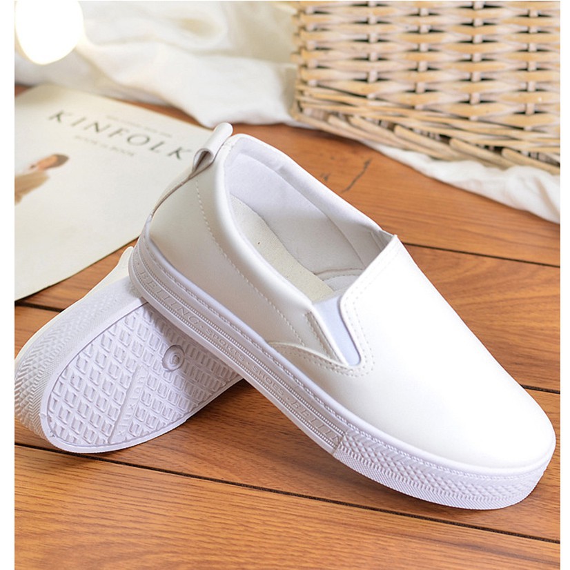 Giày slip on nữ đế độn, giày bánh mì GTTG28