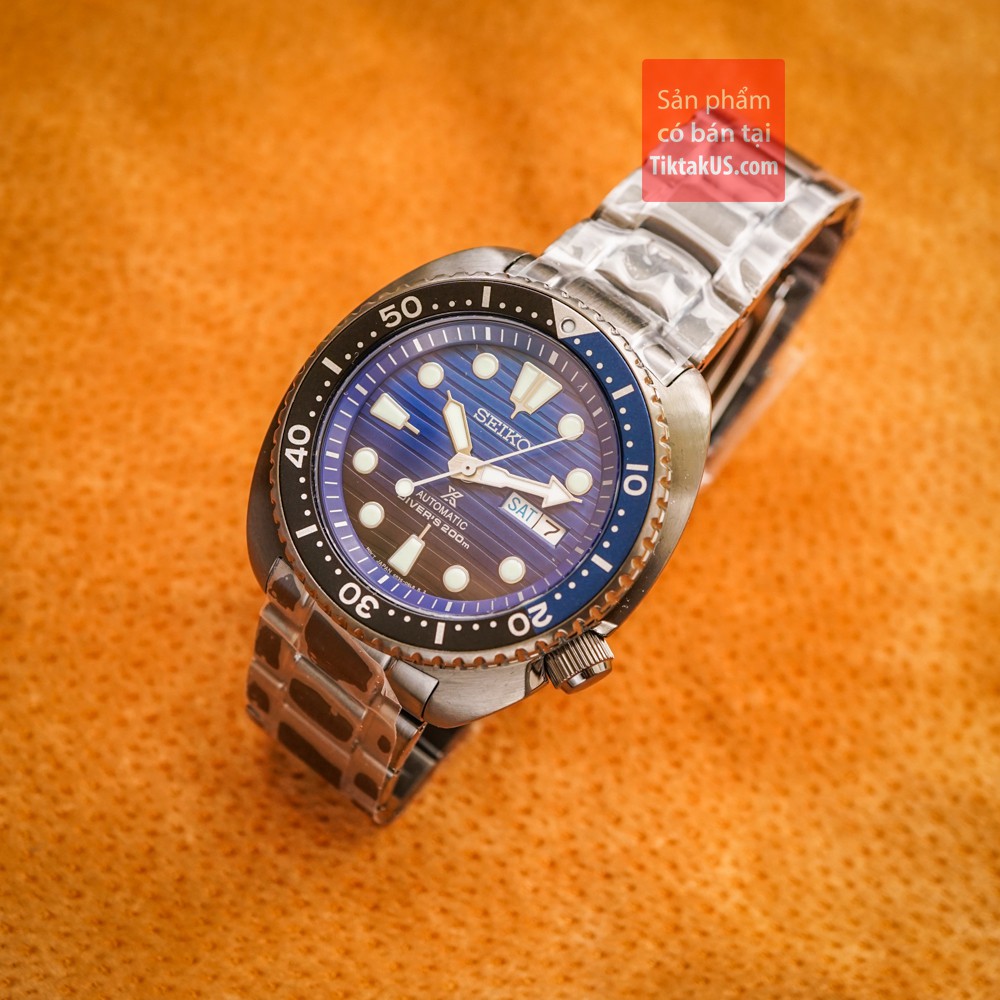 [HÌNH CHỤP THẬT] Đồng hồ thợ lặn SEIKO Special Edition PROSPEX SRPD11K1 Save The Ocean size 44mm dây thép không gỉ