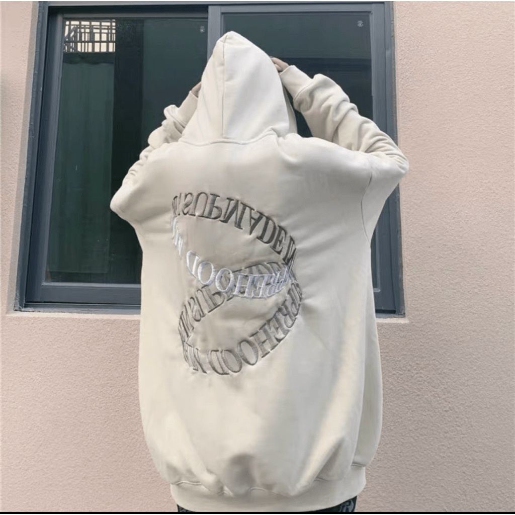 ÁO KHOÁC HOODIE DÂY KÉO CÓ NÓN TRÙM ĐẦU FORM RỘNG BẢN IN CHỮ SIÊU NGẦU CHỐNG NẮNG CỰC TỐT