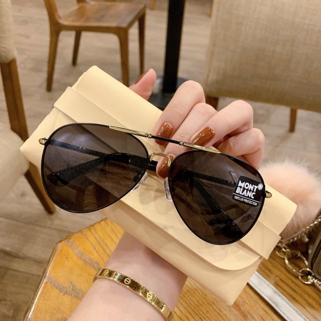 Mắt kính thời trang nam nữ cao cấp GV234. Kính râm Hàn Quốc Unisex tròng phân cực chống chói, bảo vệ mắt dưới trời nắng