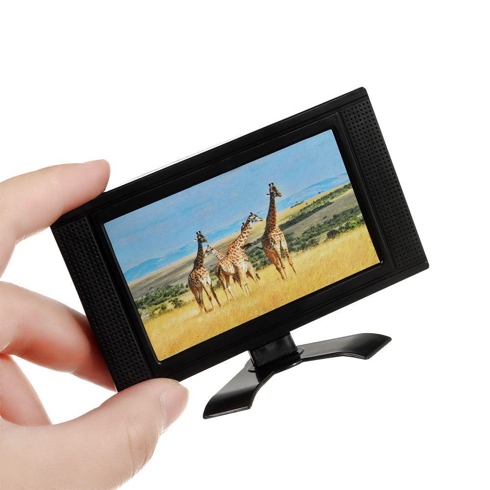 Mô Hình Tv Nội Thất Có Điều Khiển Từ Xa Cho Nhà Búp Bê