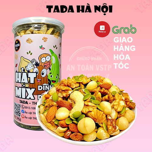 500g Hạt Mix Dinh Dưỡng Óc Chó, Hạnh Nhân, Hạt Bí, Hạt Điều, Macca Thơm Ngon Bổ Dưỡng Rẻ Nhất Hà Nội