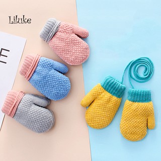 Găng Tay Len Giữ Ấm Xinh Xắn Cho Bé