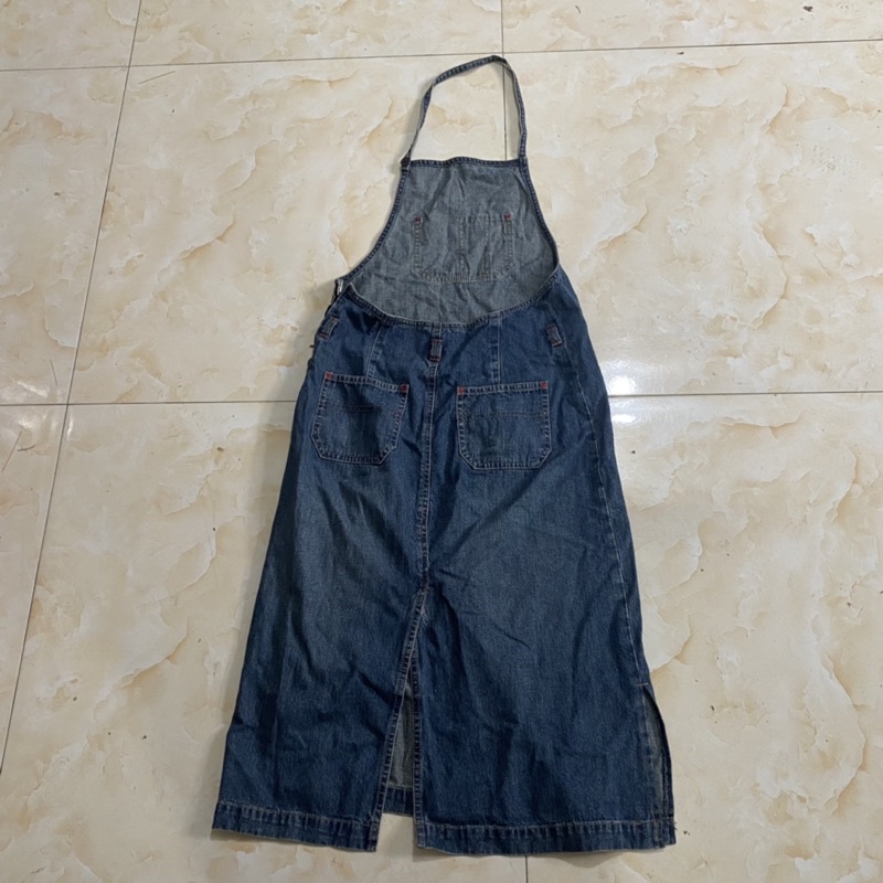 Váy yếm jeans/ bò size M thanh lý