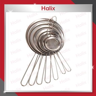 Rây Lọc Viền Inox Lọc Cháo, Bột, Cua Siêu Mịn Có Móc Treo Nhiều Kích Cỡ