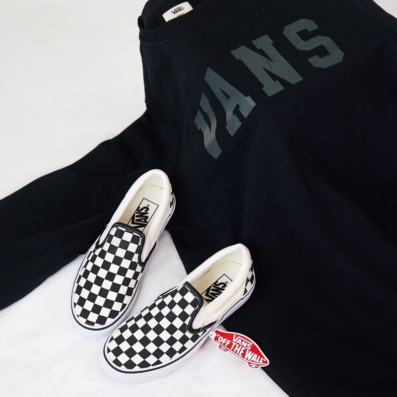 Giày Vans Slipon Checkerboard Chính Hãng | IMMA.G