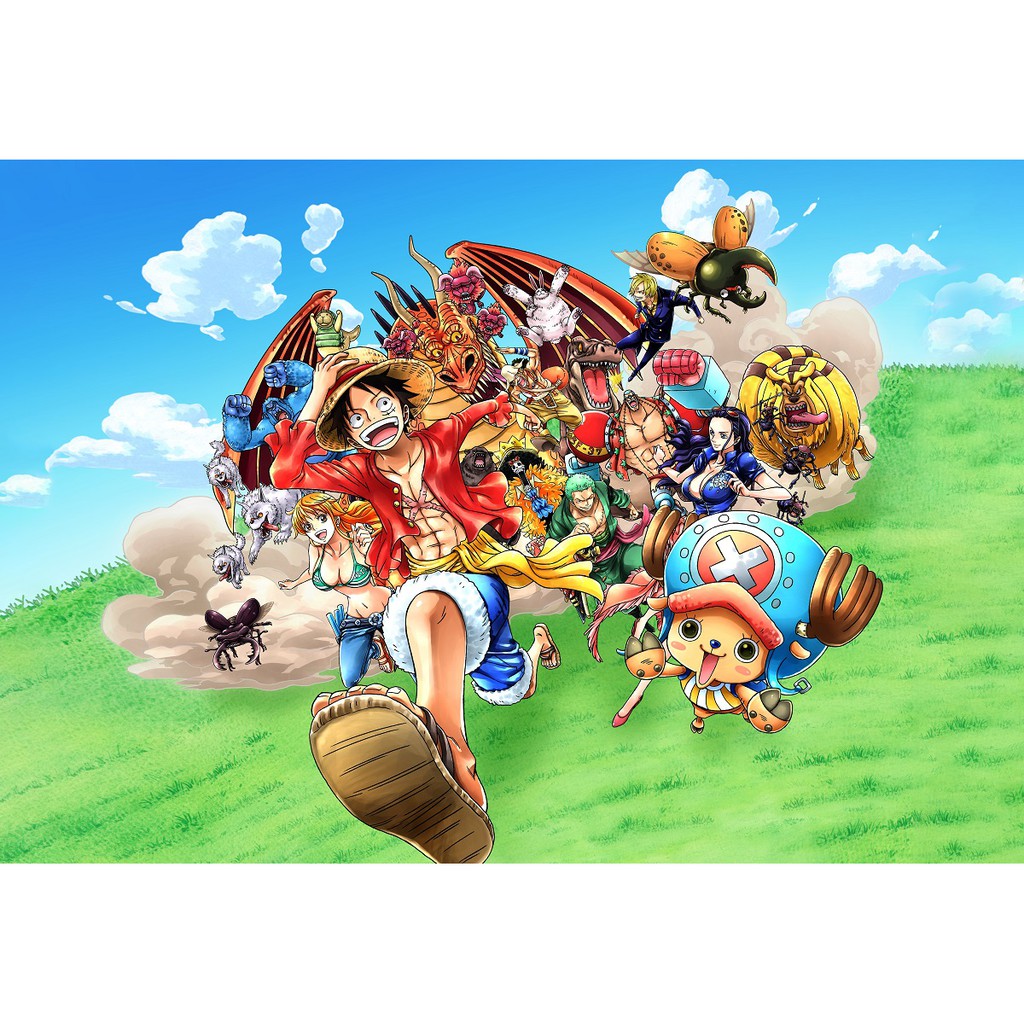 Bộ tranh xếp hình jigsaw puzzle cao cấp 330 mảnh – One Piece (30x44cm)