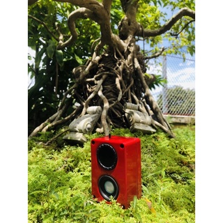 Loa bluetooth handmade màu đỏ ⚡️⚡️⚡️