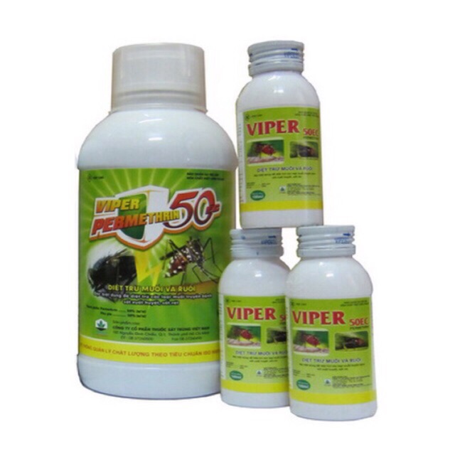 Combo 100 chai Thuốc diệt muỗi Viper 50EC -50ml
