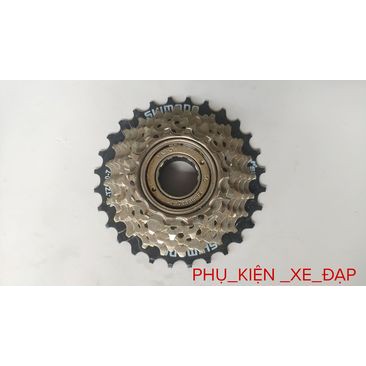 Líp vặn xe đạp Shimano TZ500-7 tầng - Chính hãng