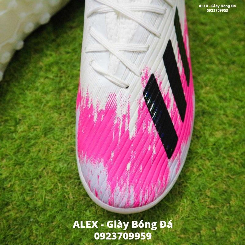 Giày bóng đá X19.1 SPF màu trắng hồng|Alex Sport