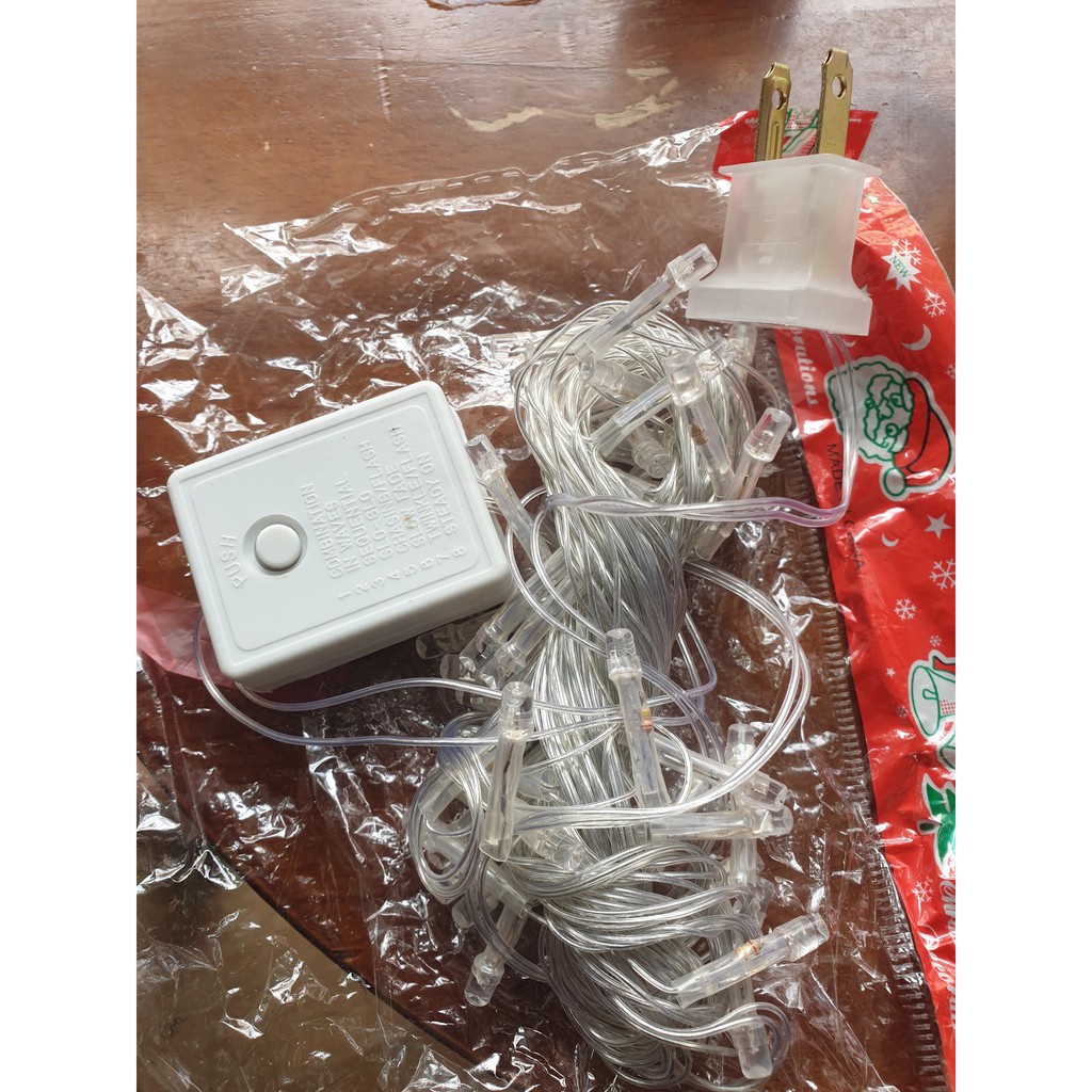 Đèn chớp nhiều màu 5m trang trí tết . đèn trang trí tết , trang trí cây đào cây mai