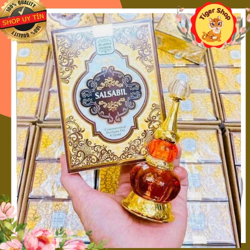 Tinh Dầu Nước Hoa Dubai Nội Địa Naseem Salsabil 22ml Ngọt Ngào Quyết Rũ