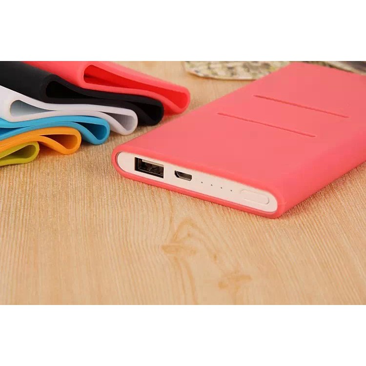 Bao Silicon Bọc Bảo Vệ Cho Pin DP Xiaomi Slim 5000mAh Chính Hãng