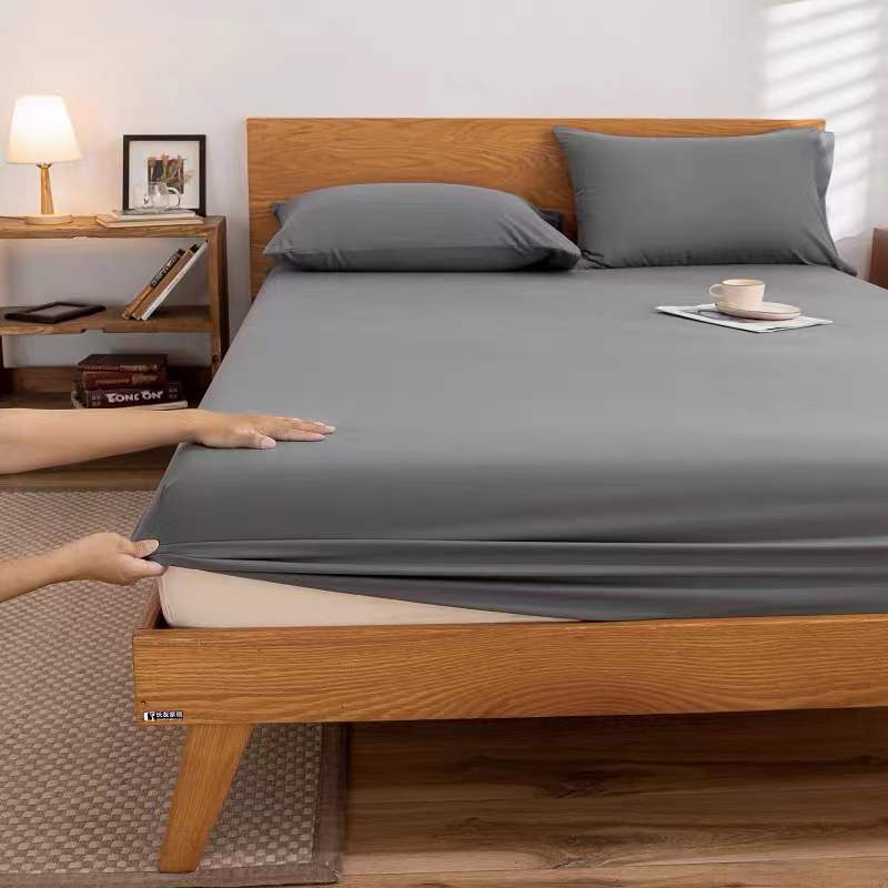 Ga Trải Giường Chống Bụi Chống Nước 100% Thoáng Khí Chất Lượng Cao ga trải giường mềm mại 10 màu ga trải giường