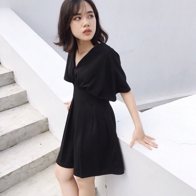 Váy xếp li eo hàng thiết kế