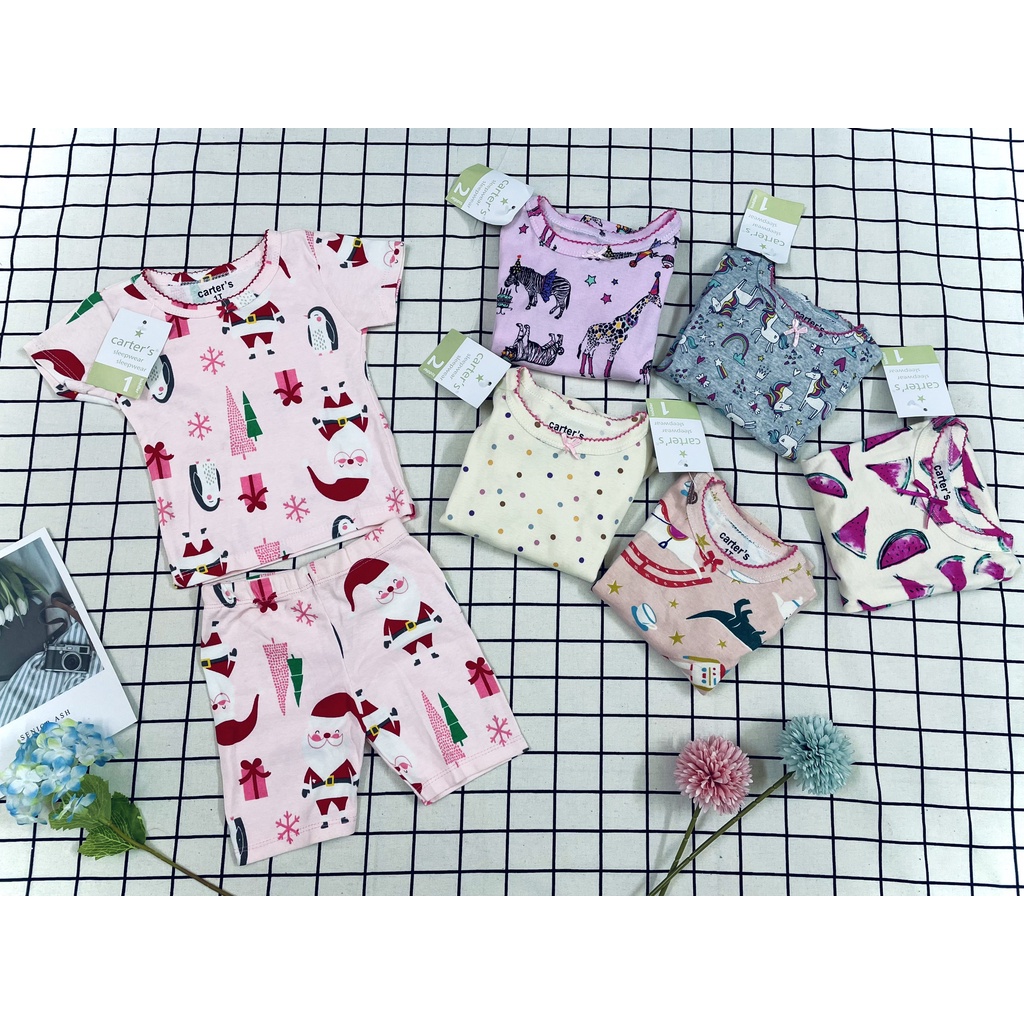 Thanh lý - Bộ quần áo Carter's cho bé gái 7-9kg