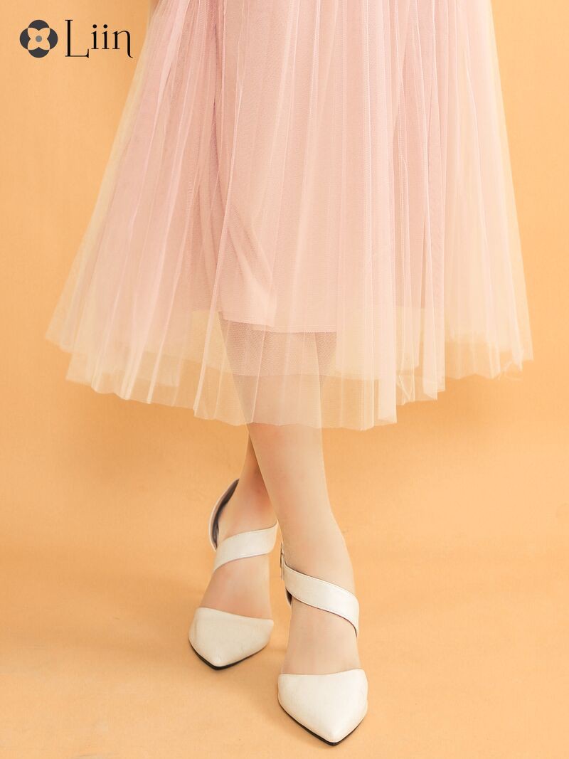 Chân xòe nữ 2 lớp Linbi đủ màu, đủ size, chất liệu voan cao cấp cực đẹp, xinh xắn, sành điệu Liin clothing J4104 | BigBuy360 - bigbuy360.vn