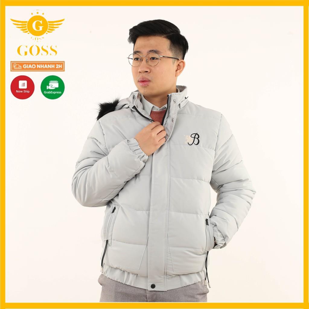 ⭐️Mặc là Mê⭐️ Áo phao nam cao cấp ba lớp mũ lông siêu ấm GOSS - Áo khoác phao nam đẹp chính hãng | BigBuy360 - bigbuy360.vn
