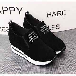 Giày Sneakers Nữ Độn Đế 6cm Mã H71